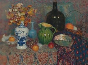 Nature Morte Aux Immortelles by Georges Lemmen