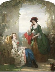 Sophia And Olivia, From The Vicar Of Wakefield