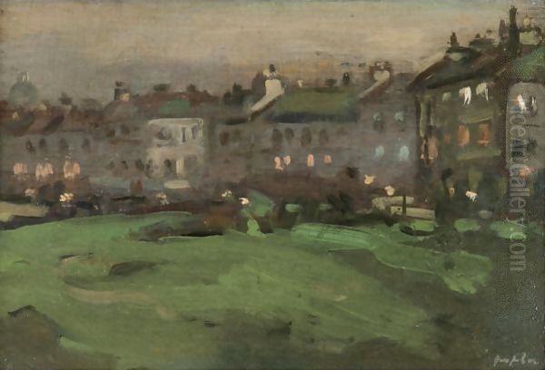 The Links At Dusk, North Berwick - view 1