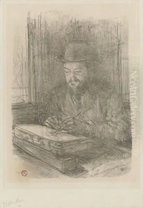 Le Bon Graveur, Adolphe Albert by Henri De Toulouse-Lautrec