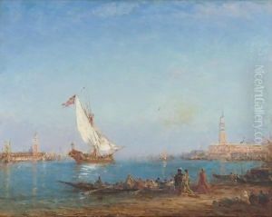 The Bucentaure Near San Giorgio Maggiore, Venice