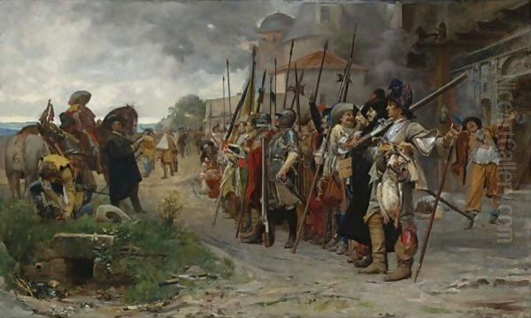 Roll-Call After The Pillage (L'Appel Apres Le Pillage) - view 1
