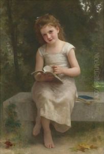 La Liseuse by William-Adolphe Bouguereau