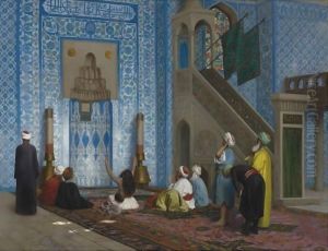 Rustem Pasha Mosque, Istanbul by Jean-Leon Gerome