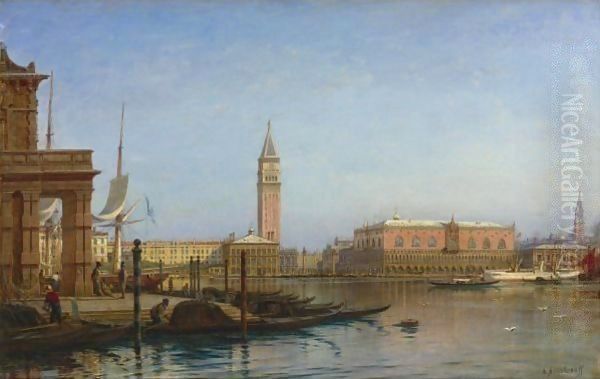 View Of Venice. Customs House - view 1