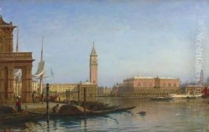View Of Venice. Customs House