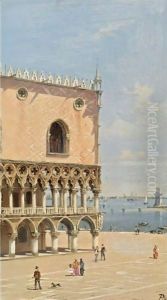 A View Of San Marco's Square Towards San Giorgio Maggiore