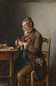 The Peasant's Meal by Hermann Kern