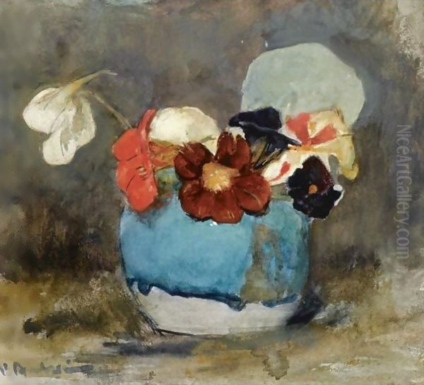A Still Life With Indian Cress - view 1