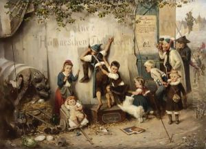 At The Cologne Fair by Fritz Beinke