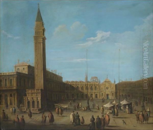 Venice, A View Of Piazza Di San Marco - view 1