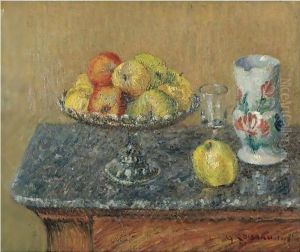Compotier De Pommes Et Pichet