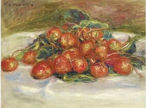 Nature Morte Aux Fraises by Pierre Auguste Renoir