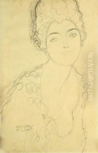 Bust Of A Lady, Frontal View - view 1