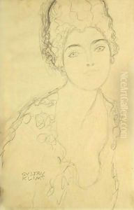 Bust Of A Lady, Frontal View