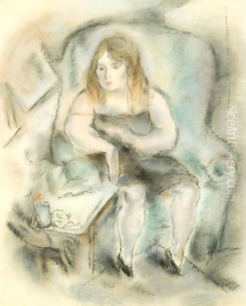 Fille Assise - view 1