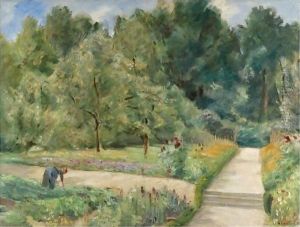 Tthe Garden In Wannsee To The West