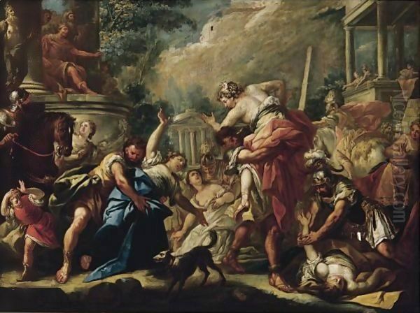 Rape Of The Sabine Women - view 1