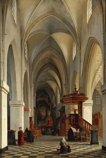 Interior Of A Cathedral - view 1