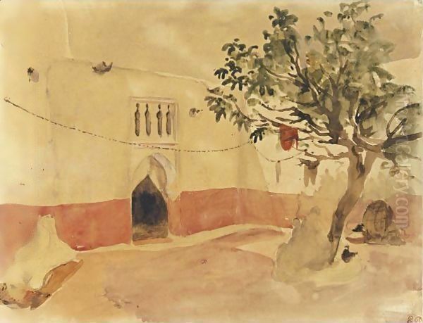 Moroccan Courtyard - view 1
