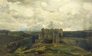 Paysage Au Chateau D'Arquest La Bataille