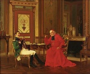 An Audience With The Cardinal by Alfred Charles Weber