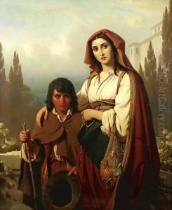 A Mother's Hope by Konstantin Johannes Franz Cretius