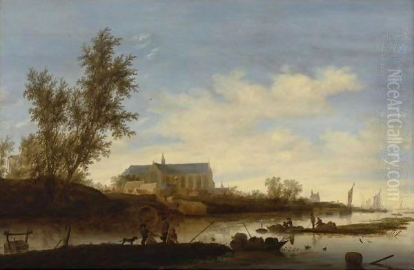 A View Of Alkmaar With The Sint Laurenskerk From The North - view 1