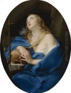 The Penitent Magdalene by Pompeo Gerolamo Batoni