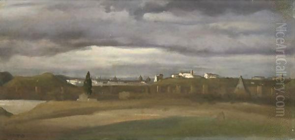 Roman Landscape, With A View Of Monte Testaccio - view 1