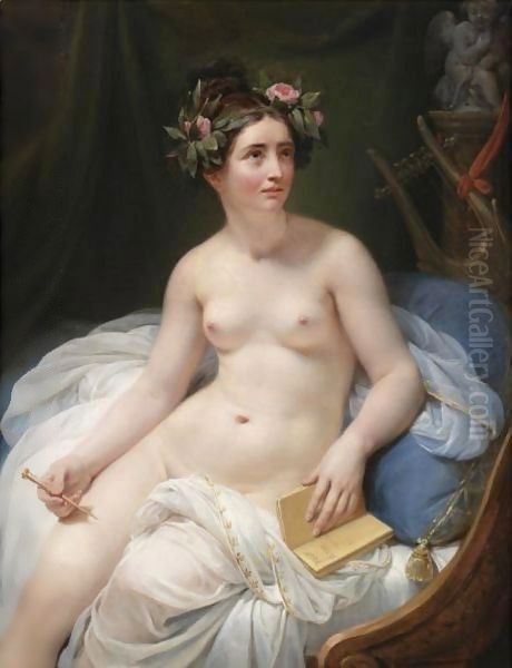 The Poetess Sappho - view 1