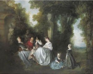'Le Concert Pastoral' by Nicolas Lancret