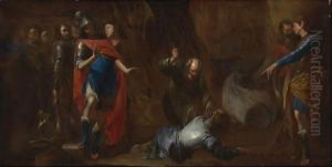 Mattathias Slaying The Officer Of King Antiochus On The Altar At Modin Mattathias Slaying The Officer Of King Antiochus On The Altar At Modin
