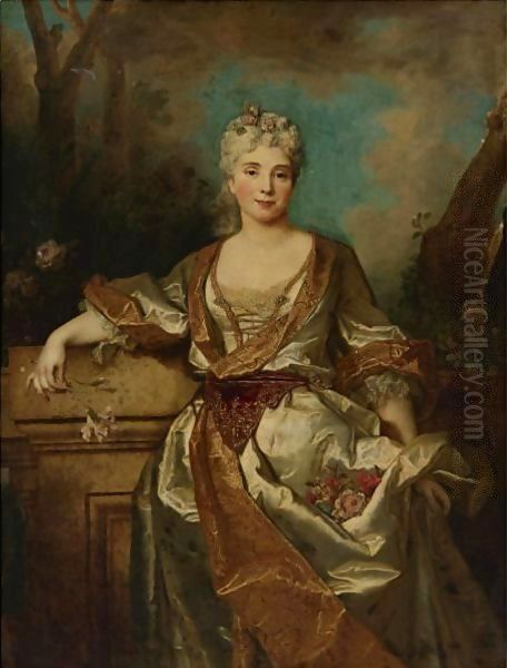 Portrait Of The Marquise De Puysegur - view 1