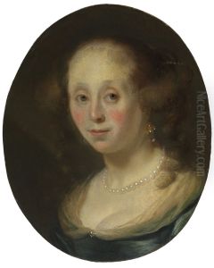 Portrait Of A Woman by Godfried Schalcken