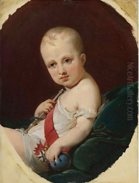 Portrait Of Napoleon Francois Joseph Charles Bonaparte, King Of Rome (1811-1832) - view 1