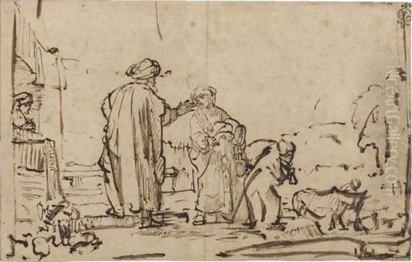The Dismissal Of Hagar - view 1