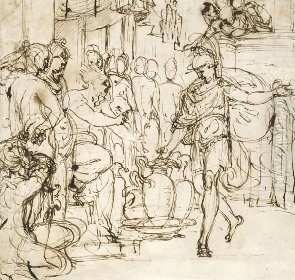 Camillus And Brennus - view 1