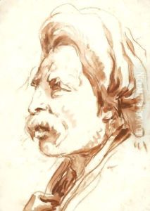 Head Of A Moustachioed Man In A Turban Head Of A Moustachioed Man In A Turban