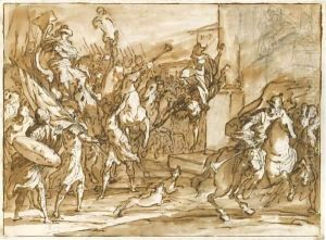 The Death Of Jezebel by Guiseppe Piattoli