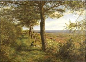 Firs And Furze by James Thomas Linnell