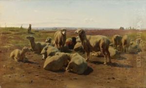 Watching His Flock by Rosa Bonheur