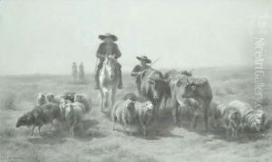 Muleteers by Rosa Bonheur