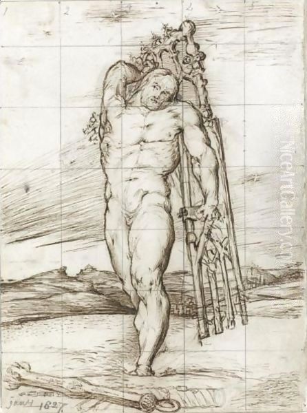 Samson Carrying The Gates Of Gaza - view 1