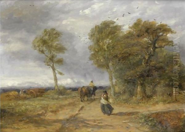 A Windy Day by David Cox