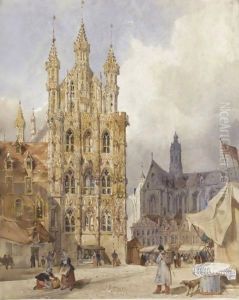 Louvain, Belgium by Thomas Shotter Boys