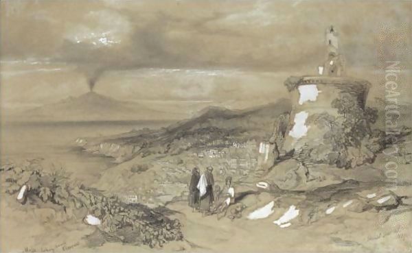 Massa Looking Towards Vesuvius - view 1