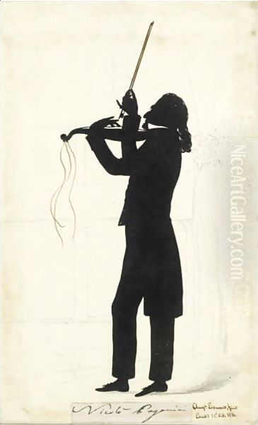 Portrait Of Nicholas Paganini (1784-1840) - view 1