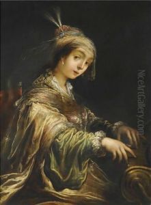 Saint Cecilia by Claude Vignon