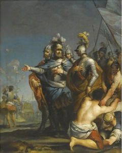 Saint Louis Departing For The Crusades